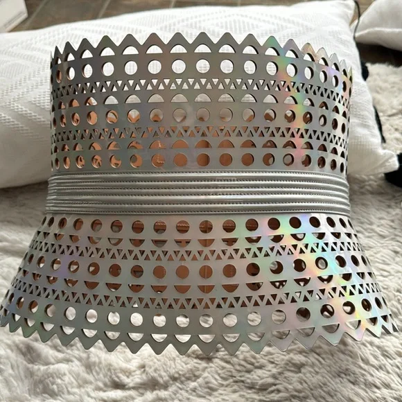 New!!!! Openwork Wide Triple-Buckle Leather Corset Belt Edition 1992